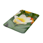 White Tulip Badmat (Gekanteld)