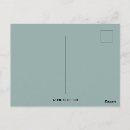  White Turkey Pumpkin and Bow Briefkaart (Achterkant)