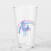 White Unicorn Glas (Voorkant)