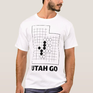 White Utah Go T-shirt