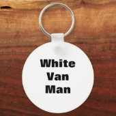 White Van Man Mok Sleutelhanger (Voorkant)