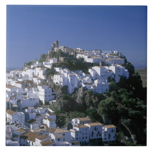 White Village Casares, Andalusië, Spanje Tegeltje (Voorkant)