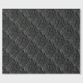 White Vortex Cadeaupapier (Vlak)