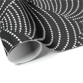 White Vortex Cadeaupapier (Rol Hoek)