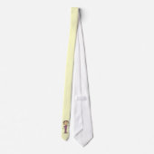 White Vrouw Stick Figuur T Neurse T-shirts en cade Stropdas (Achterkant)