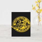 White Wake Bake Zza Logo  Kaart (Gele Bloem)