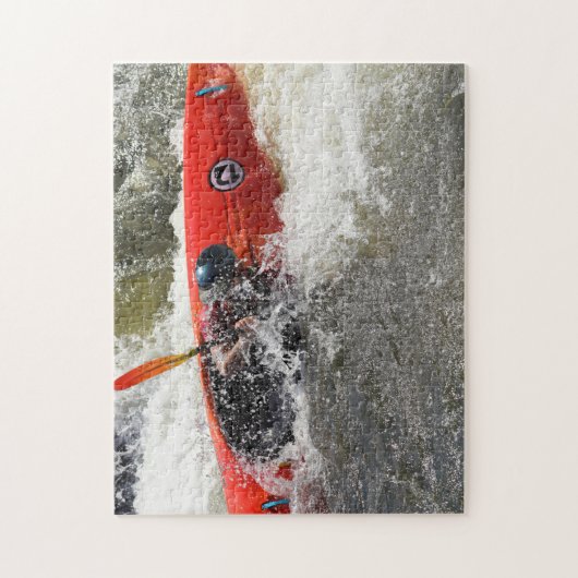 White Water Kayak Adventure - 11 x 14 Legpuzzel (Verticaal)