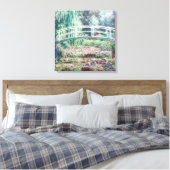 White Water Lilies | Claude Monet Canvas Afdruk (Insitu (Slaapkamer))