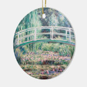 White Water Lilies | Claude Monet Keramisch Ornament (Links)