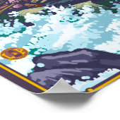 White Water Rafting - Lochsa River, Idaho Poster (Hoek)