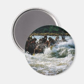 White Water Rafting Magneet (Voorkant / Achterkant)