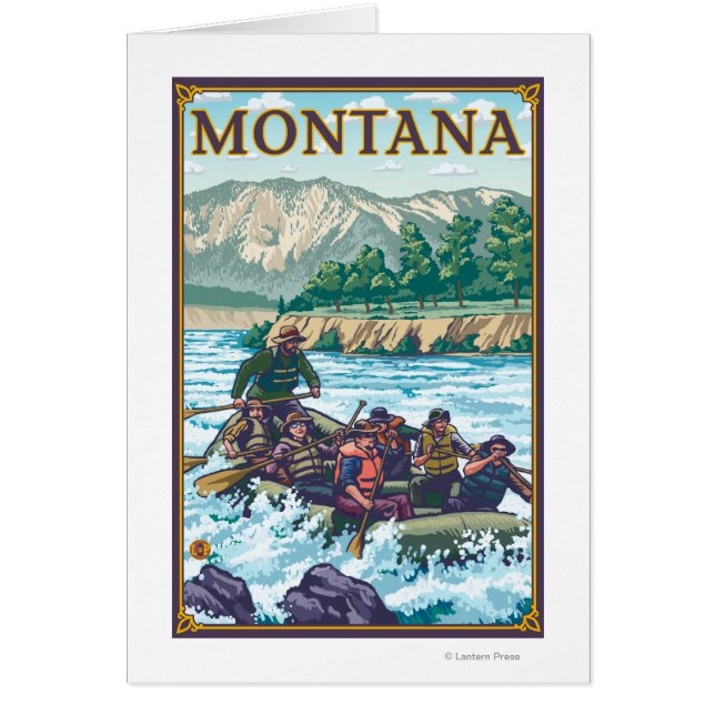 White Water Rafting - Montana (Voorkant)