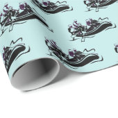 White Water River Rafting Cadeaupapier (Rol Hoek)