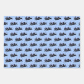 White Water River Rafting Inpakpapier Vel (Voorkant 3)