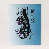 White Water River Rafting Jigzaag Puzzle Legpuzzel (Verticaal)