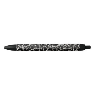White Web Texture + uw bachgr. en ideeën Zwarte Inkt Pen