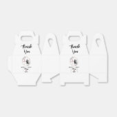 White Wedding Bedankdoosjes (Uitgevouwen)