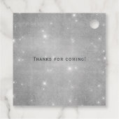 White Wedding Bedankjes Labels (Achterkant)