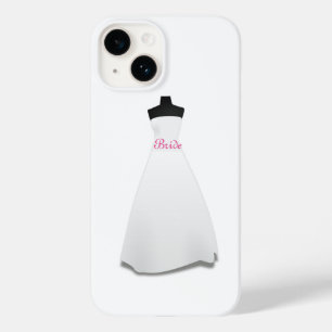White Wedding Dress Bride Hoesje-Mate iPhone Case