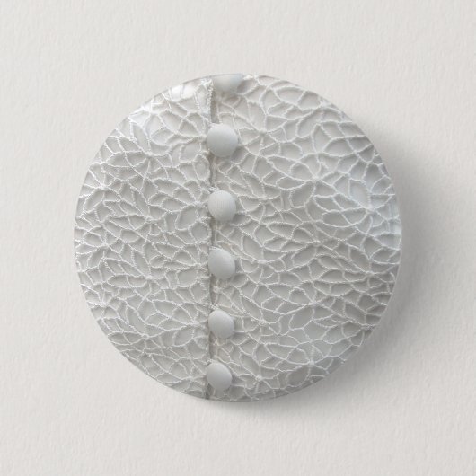 White Wedding Gown I Button -  (Voorkant)