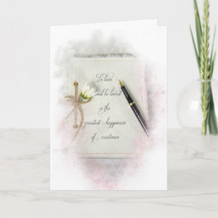 White Wedding Journal Gefeliciteerd Kaart