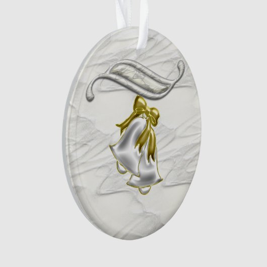 White Wedding Ornament (voorkant)