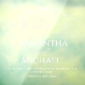 White Welcome Wedding Elegant  Address  Raamsticker (Vel 3)