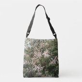 White Wildflower Botanical Tote Bag (Achterkant)