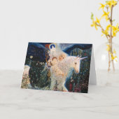 White Wind - Messenger of Love van Elizabeth Kyle. Kaart (Gele Bloem)