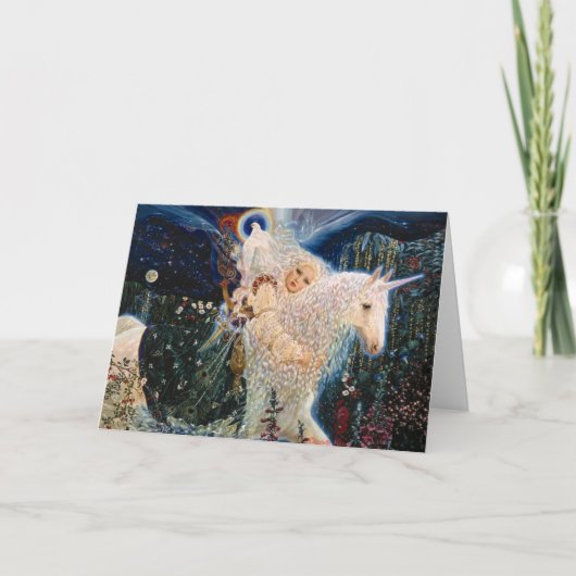 White Wind - Messenger of Love van Elizabeth Kyle. Kaart (Voorkant)