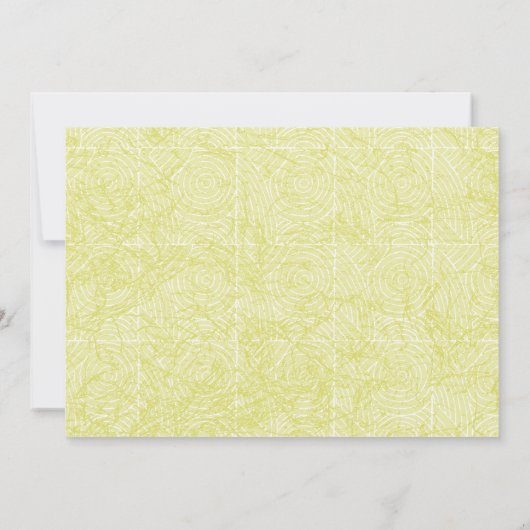 White Wine 5 S's Party Invitation Kaart (Achterkant)