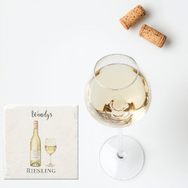 White Wine Lover Onderzetter