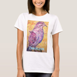 White-winged Dove PeaceLove T-shirt
