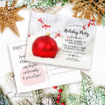 White Winter Wonderland Fête Invitation<br><div class="desc">Ajoutez une touche de magie à votre rassemblement de vacances avec nos Invitations de Fêtes White Winter Wonderland ! Conçues avec amour par Mylini Design, ces invitations apportent le charme d'une merveilleuse terre d'hiver à votre événement de Noël - qu'il s'agisse d'une fête d'entreprise ou d'une réunion confortable avec la...</div>