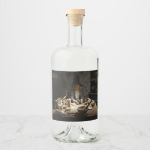 White Witch's Kitchen Museum, Witchcraft & MAGICK Likeurfles Etiket