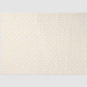 White with Yellow Daisies Tissue Paper Tissuepapier (Voorkant)