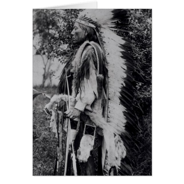 White Wolf, a Comanche Chief, c.1891-98 (Voorkant)