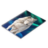 White Wolf & Aurora Wildlife-supporter Notitieboek (Linkerzijde)