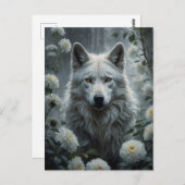 White Wolf Briefkaart (Voorkant / Achterkant)