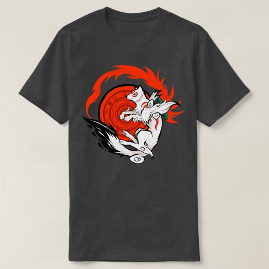 White Wolf Goddess T-shirt (Design voorkant)