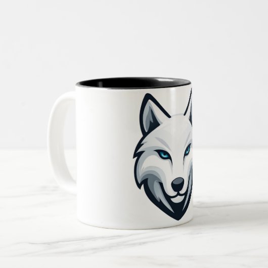 White Wolf Mug (Devant gauche)