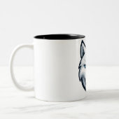 White Wolf Mug (Gauche)