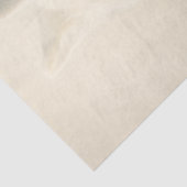 White Wolf Portrait with Forest Overlay Decoupage  Tissuepapier (Detail)