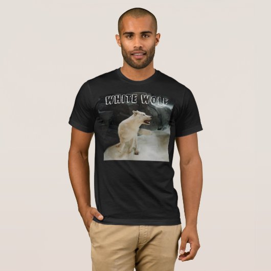 White Wolf T-shirt (Voorkant volledig)