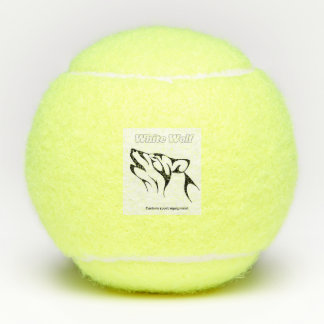 White Wolf Tennisballen
