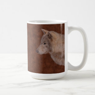 White Wolf Wildlife Foto Art Drinkware Koffiemok