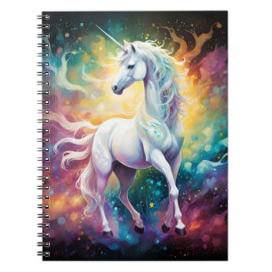 White Wonder: De Spectrale Witte Eenhoorn Notitieboek