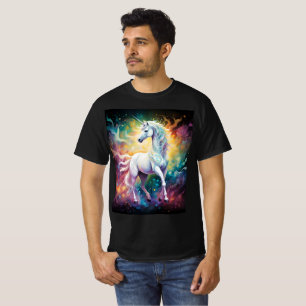 White Wonder: De Spectrale Witte Eenhoorn T-shirt