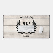 White Wood Laurel Branch Nom de famille Ordinateur (Clavier et souris)