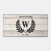 White Wood Laurel Branch Nom de famille Ordinateur (Recto)